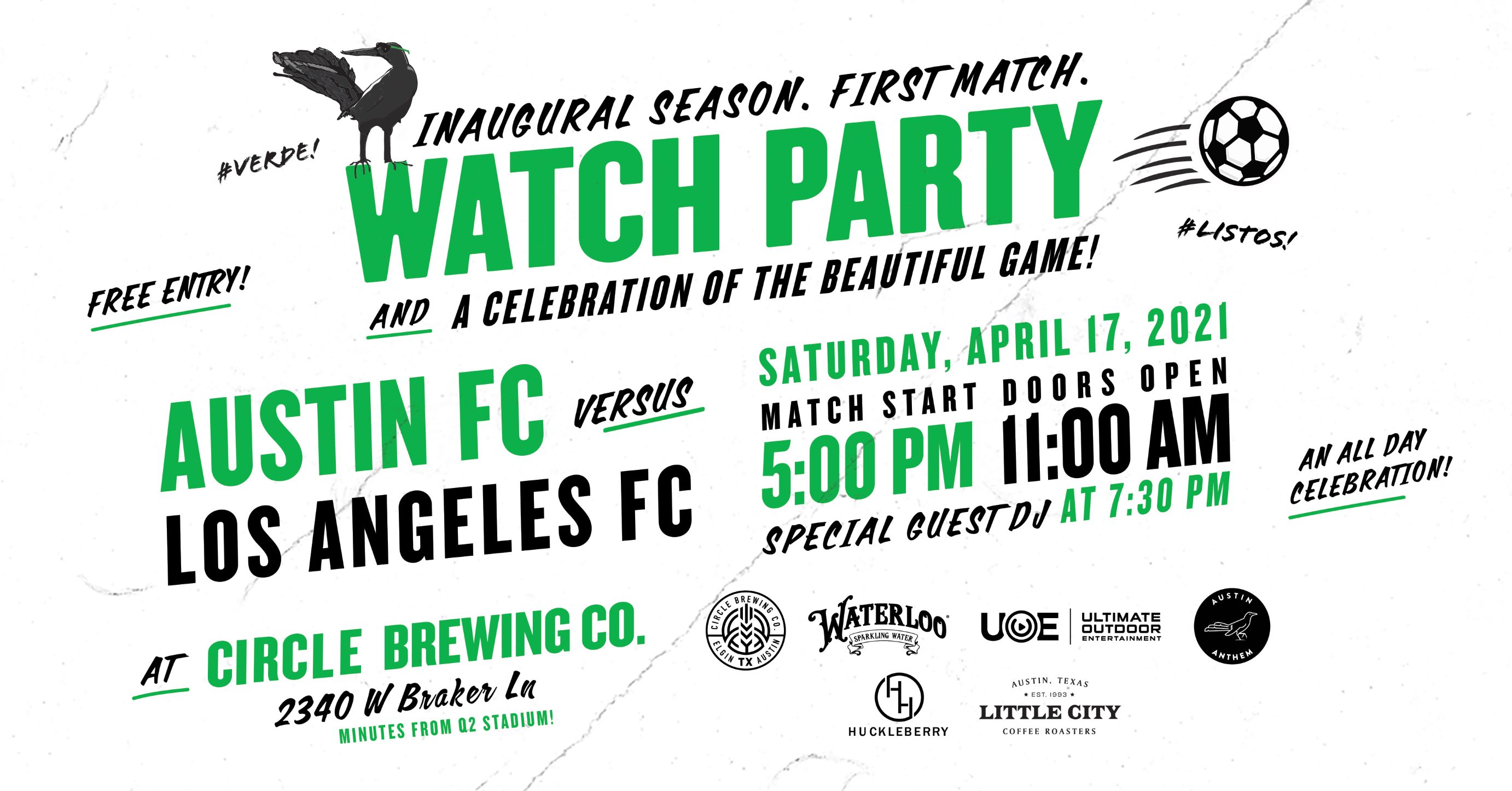 Watch party graphic